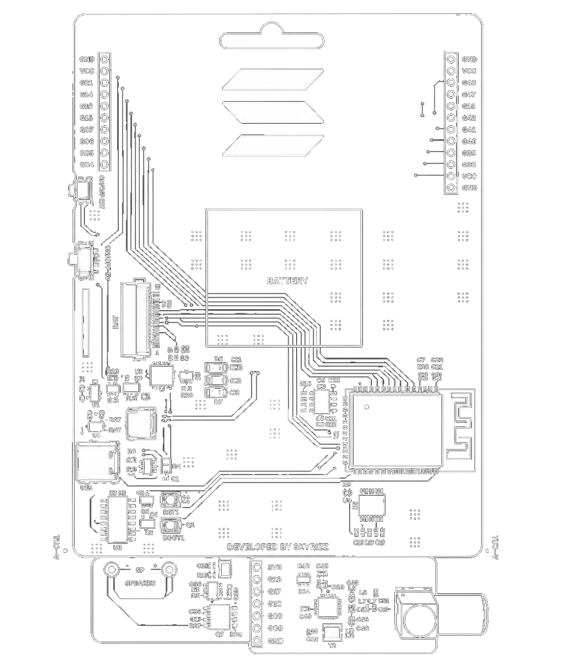 OnionDAO Badge front view